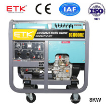 8kw Open Type Portable Air Cooled Diesel Generator